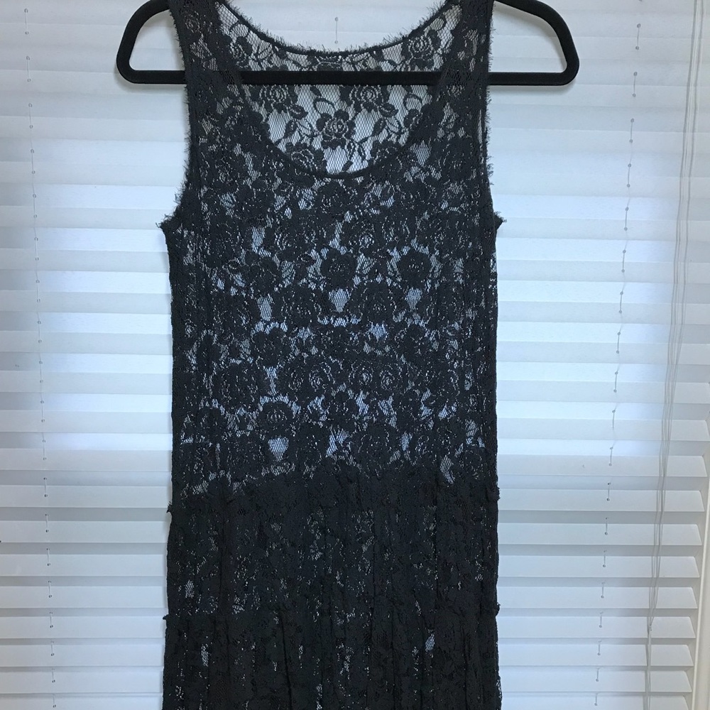 Lace mini dress